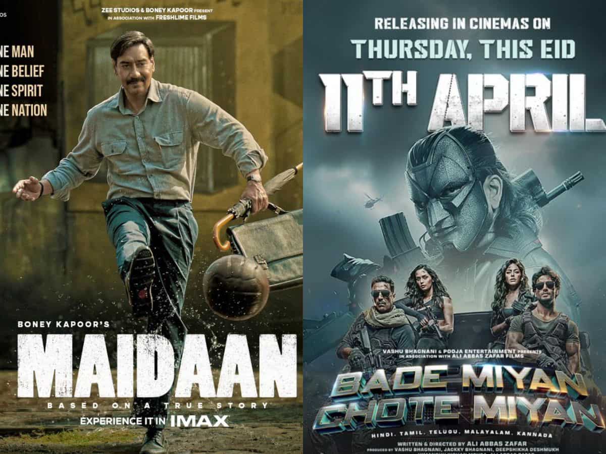 Maidan Vs BMCM: ईद पर रिलीज हो रहीं दो धमाकेदार फिल्‍में, क्‍या 'खिलाड़ी' को मात दे पाएगी 'बड़े मियां,छोटे मियां'?