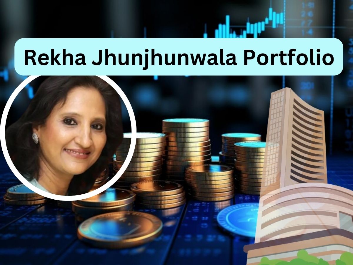 मल्टीबैगर PSU Bank में Rekha Jhunjhunwala ने घटाया स्टेक, बेचे 1.13 करोड़ शेयर; इस साल 40% दिया रिटर्न