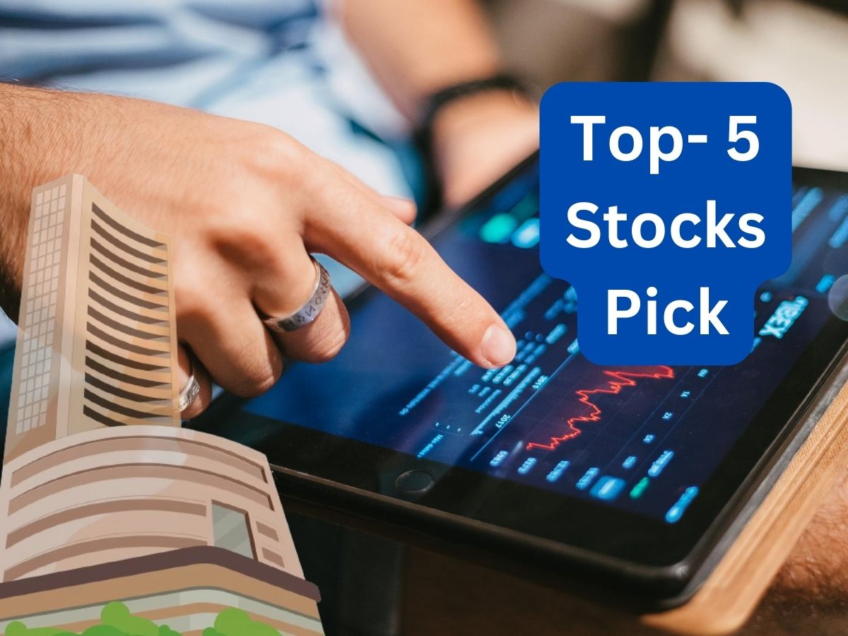 35% तक रिटर्न के लिए खरीदें ये 5 दमदार शेयर, Sharekhan ने बनाया टॉप पिक