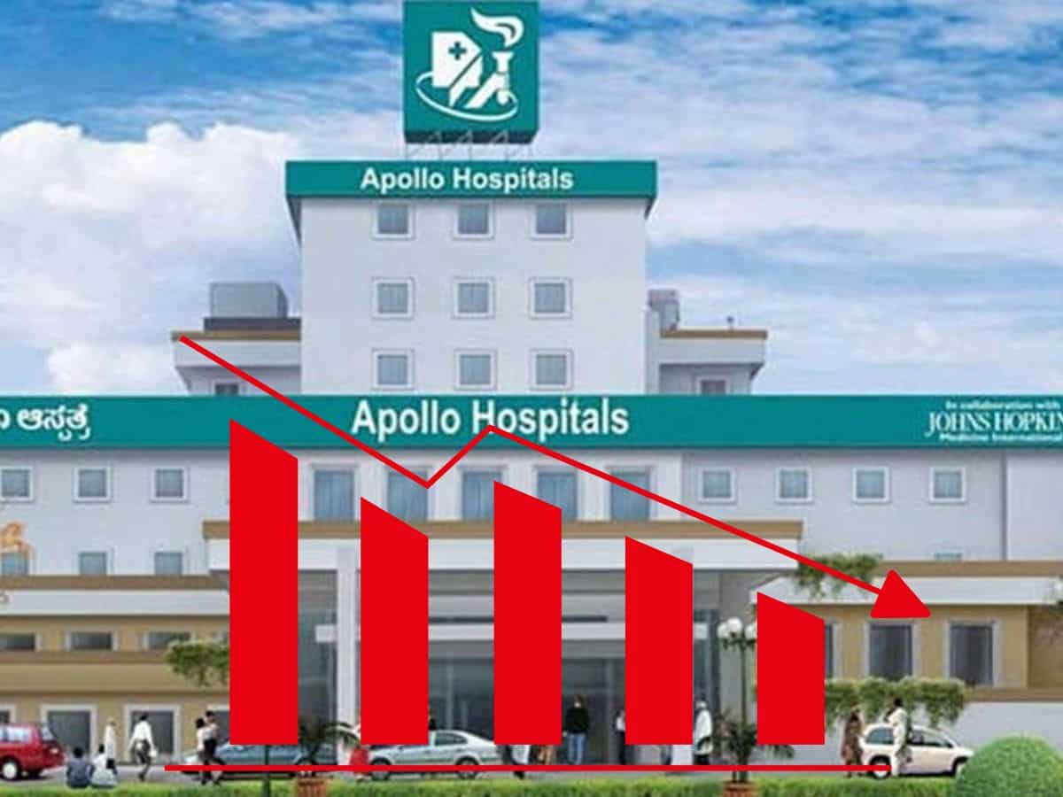 Apollo Hospitals Share: 8% तक क्यों गिर गया ये स्टॉक, ब्रोकरेज ने भी घटा दिया टारगेट