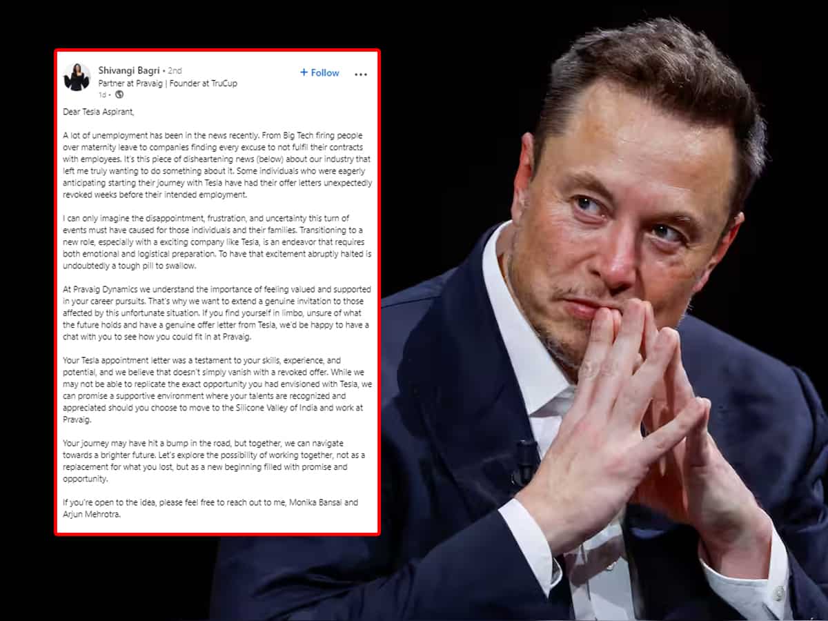 Elon Musk ने Tesla से जिन-जिन को निकाला, भारत के इस EV Startup ने उन्हें दिया Job का ऑफर