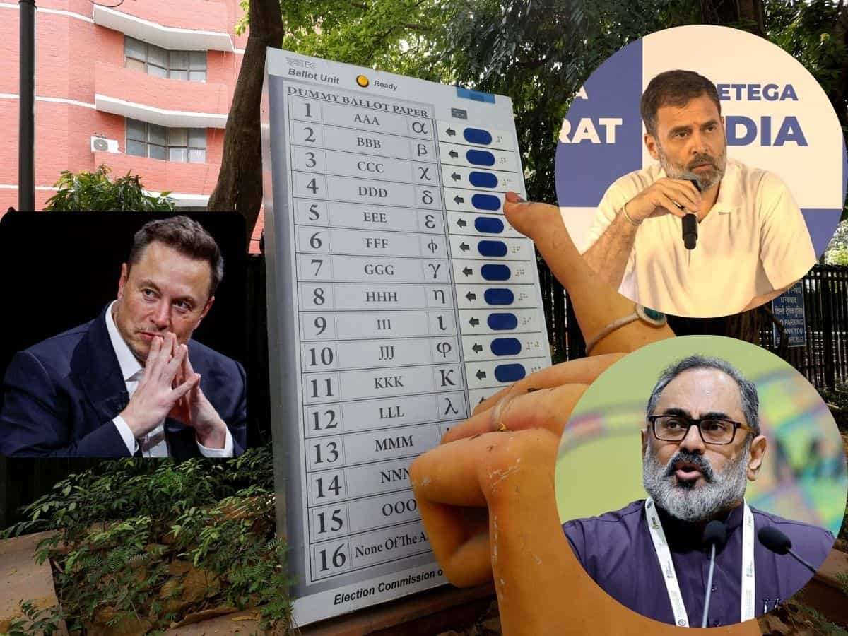 'हैक हो सकता है EVM'- एलन मस्क का बड़ा दावा, चुनावों में धांधली पर राहुल गांधी, राजीव चंद्रशेखर का आया रिस्पॉन्स