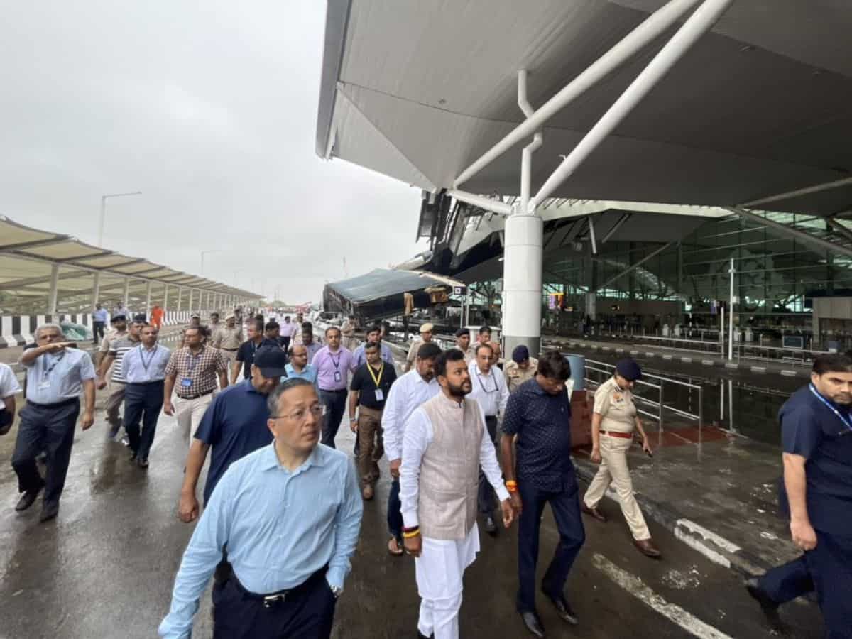 दिल्‍ली एयरपोर्ट पर हुए हादसे के बाद नागर विमानन मंत्री ने दिए जांच के आदेश, मृतक के परिजनों और घायलों को मिलेगा मुआवजा