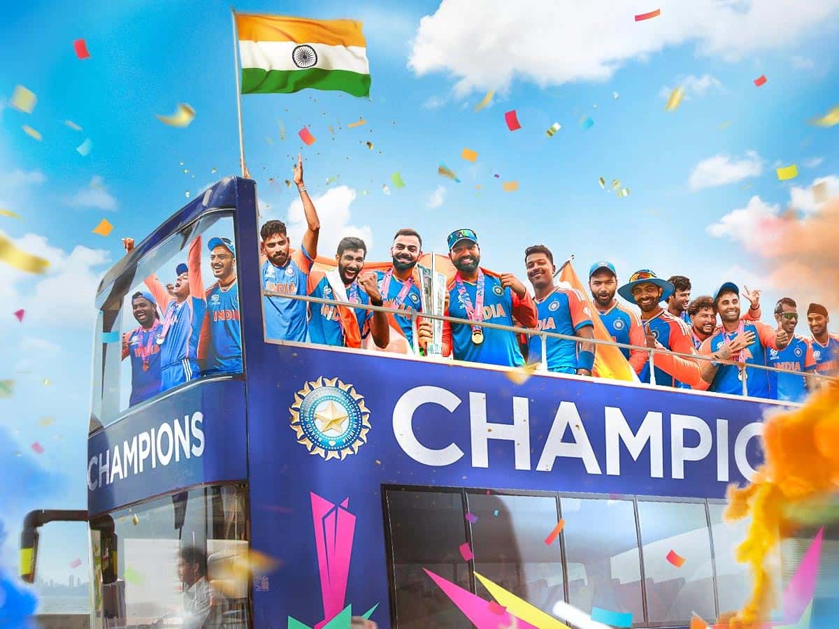 T20 World Cup: टीम इंडिया की विक्ट्री परेड के लिए मुंबई का ट्रैफिक डायवर्ट, वानखड़े स्टेडियम में फैंस की फ्री एंट्री