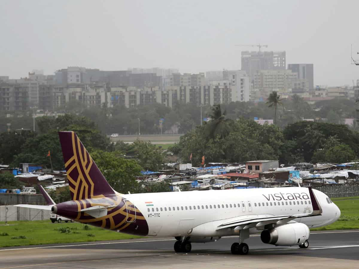 2. Vistara (79.0 per cent)