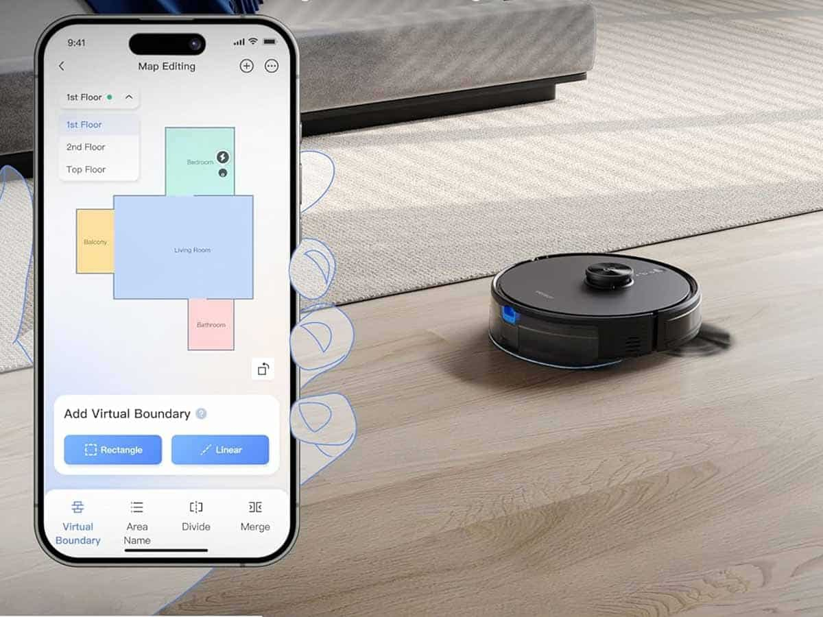 ECOVACS Deebot Y1 PRO 2-in-1 Robot Vacuum Cleaner