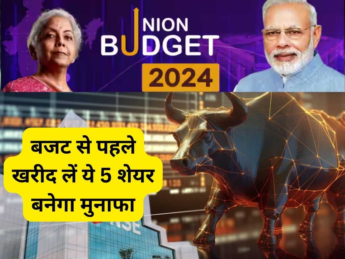 Budget 2024: बजट से ठीक पहले BUY करें ये 5 दमदार शेयर, अगले बजट तक तगड़ी कमाई