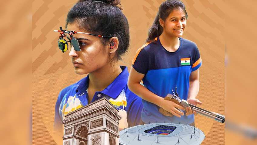 Paris Olympics में भारत को मिला पहला पदक, वुमन्स 10 M एयर पिस्टल में मनु भाकर ने जीता ब्रॉन्ज मेडल