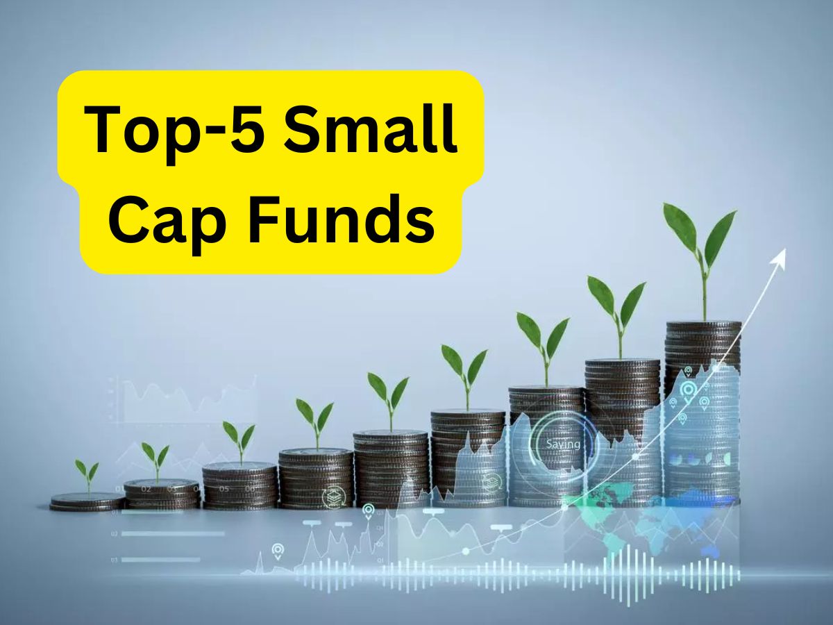 Top-5 Small Cap Funds: 5 साल में दिया 50% तक औसत रिटर्न, ₹5000 की SIP से बना 10 लाख