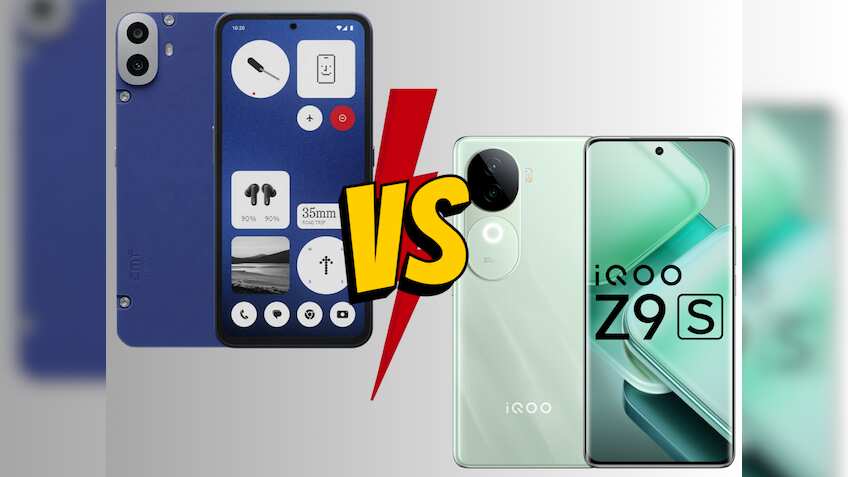 iQOO Z9s Vs CMF Phone 1: ₹20,000 के अंदर कौन-सा फोन रहेगा बेस्ट? देखें पूरा Comparison 