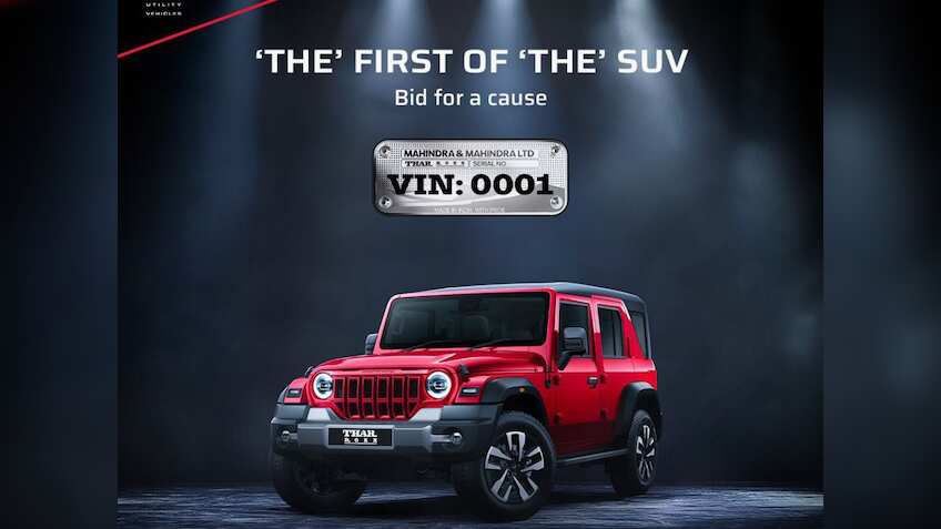Thar Roxx: बुकिंग से पहले बोली लगाने का मौका! जीतने वाले को मिलेगा आनंद महिंद्रा से खास तोहफा