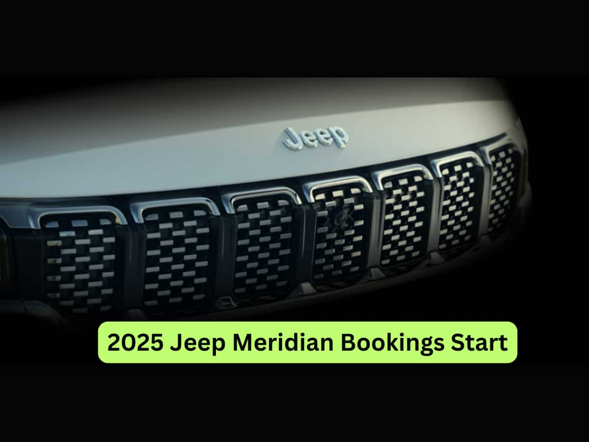 2025 Jeep Meridian की बुकिंग शुरू; अगले हफ्ते होगी लॉन्च, मिलेंगे 70 से ज्यादा सेफ्टी फीचर्स