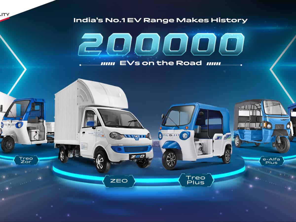 Mahindra की इस कंपनी ने बनाया नया माइलस्टोन; बेच डाले 2 लाख कमर्शियल EVs, बढ़ गया मार्केट शेयर