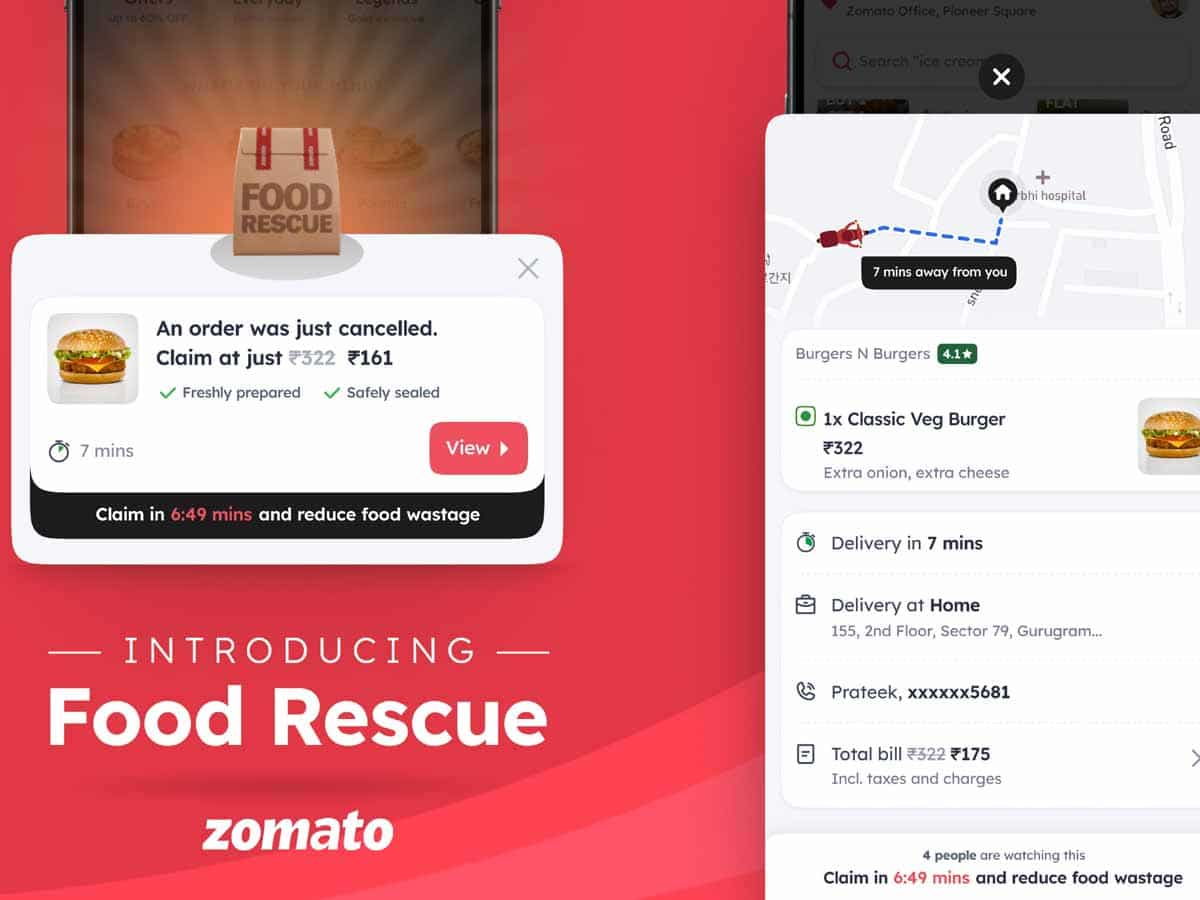 किसी ने कैंसिल किया ऑर्डर, तो Zomato देगा आसपास के ग्राहकों को ऑफर, दीपेंद्र गोयल ने लॉन्च किया नया फीचर