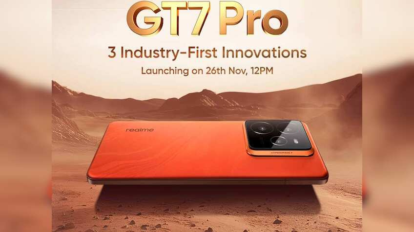 Realme GT7 Pro की इस दिन होगी भारत में एंट्री, पहली बार मिलेगा इतना तगड़ा प्रोसेसर, पानी में भी क्लिक करेगा फोटो