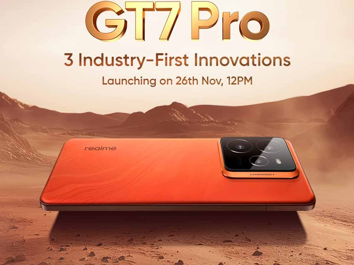 Realme GT7 Pro की इस दिन होगी भारत में एंट्री, पहली बार मिलेगा इतना तगड़ा प्रोसेसर, पानी में भी क्लिक करेगा फोटो