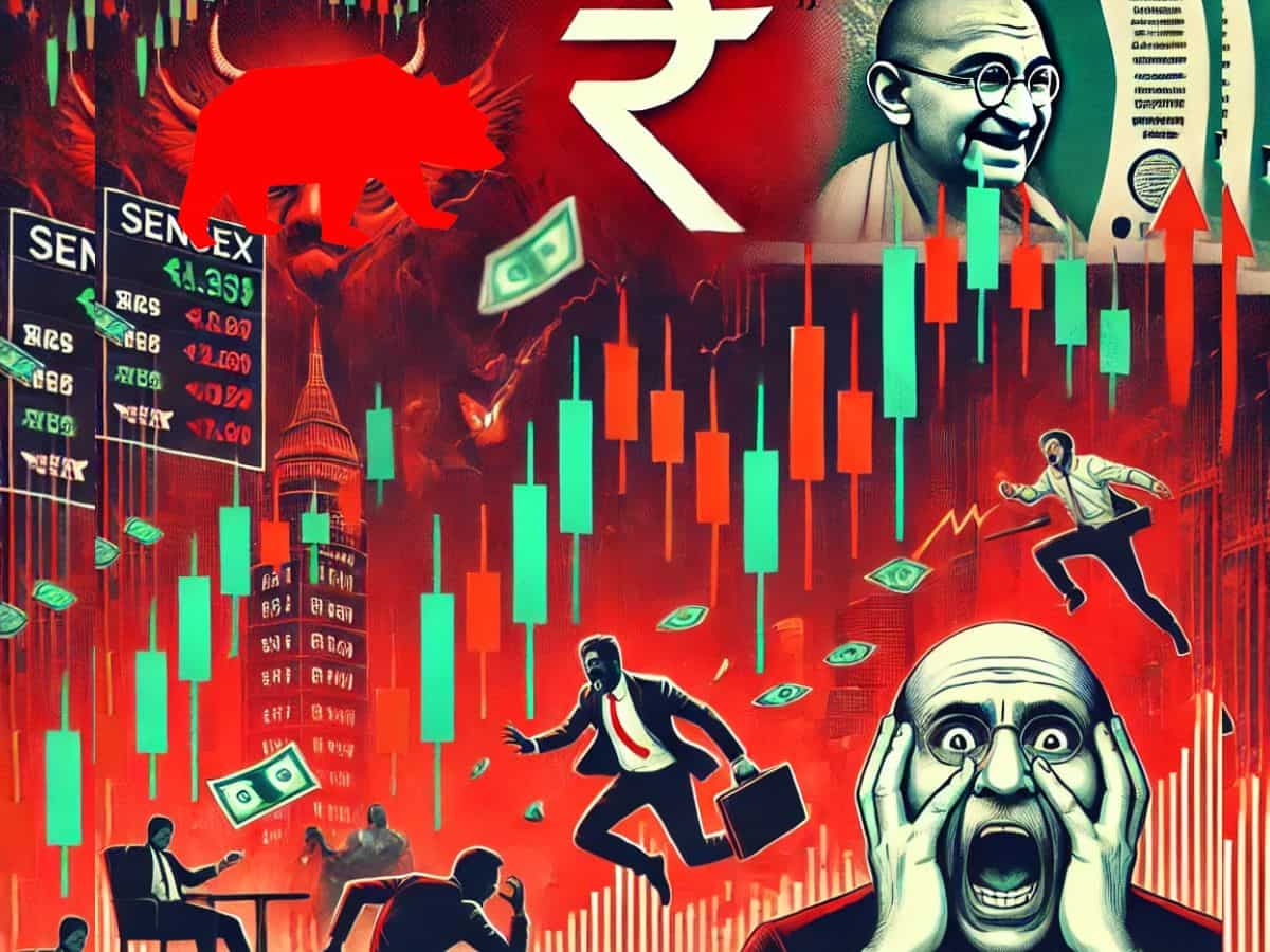 Stock Markets Crash: शेयर बाजार में क्यों डूब रहे हैं पैसे? कौन है गिरावट का 'Villain'