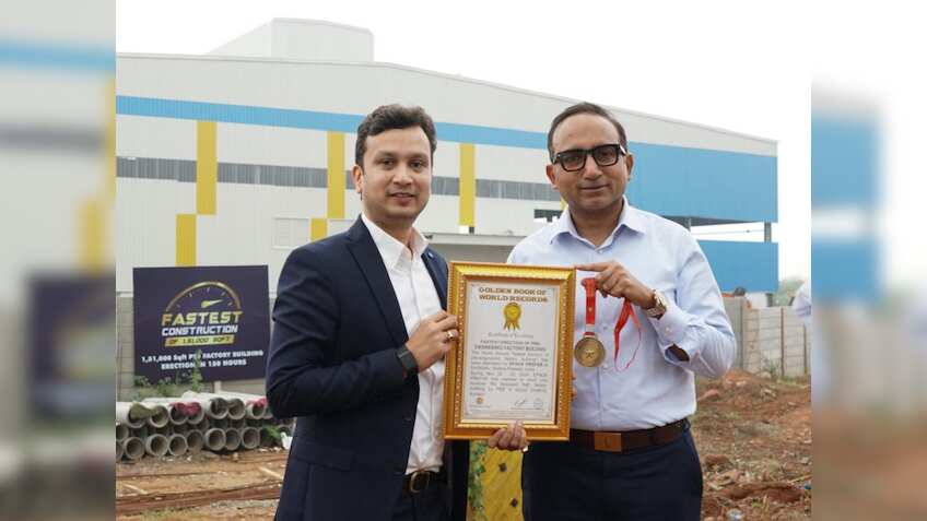 EPAC Prefab ने भारतीय मैन्यूफैक्चरिंग सेक्टर में रचा नया इतिहास, 150 घंटे में बनाई सबसे तेज इमारत