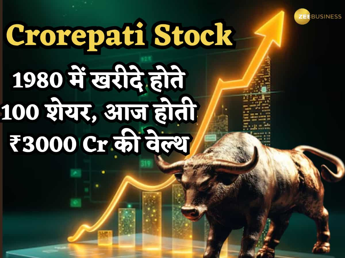 Crorepati Stock: 1980 में खरीदे होते ये 100 शेयर तो आज होते ₹3,000 करोड़ के मालिक