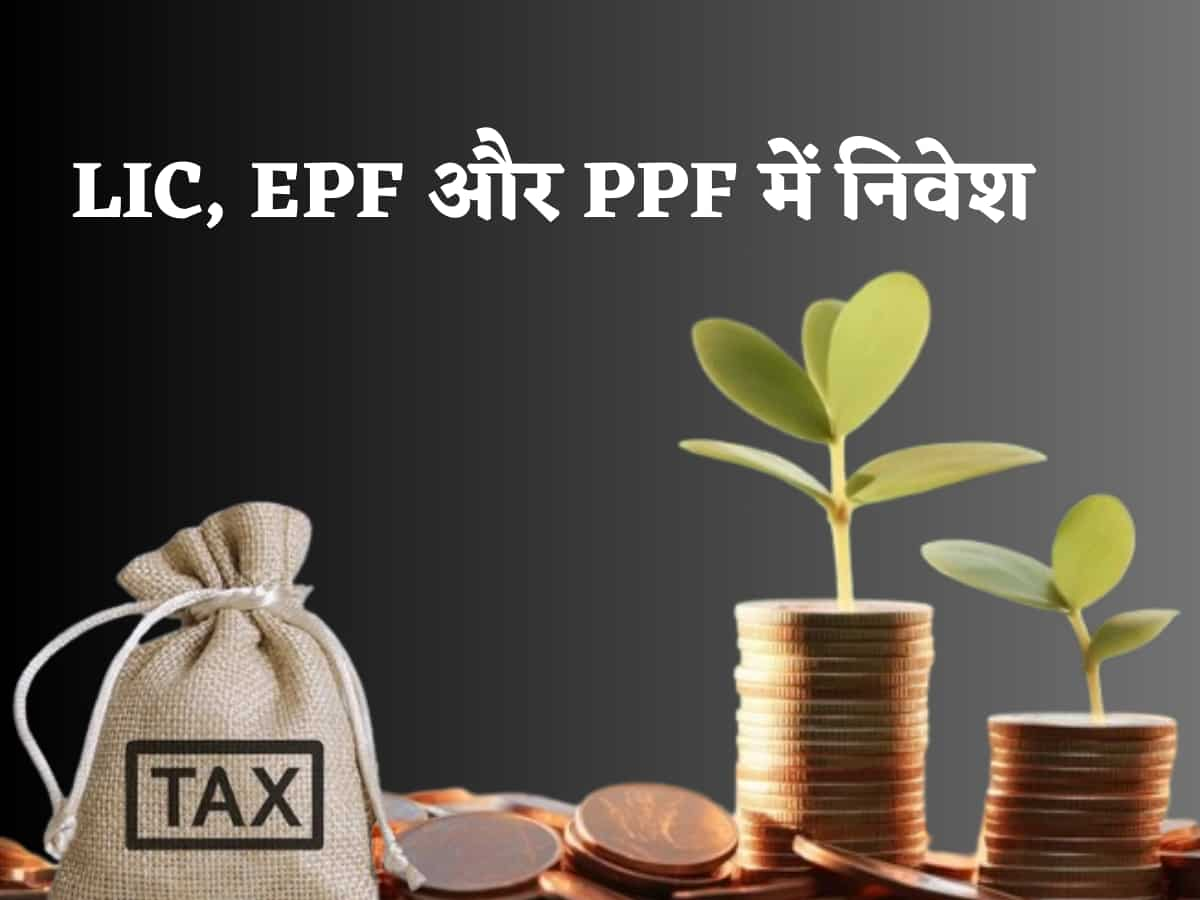 LIC, EPF और PPF में निवेश