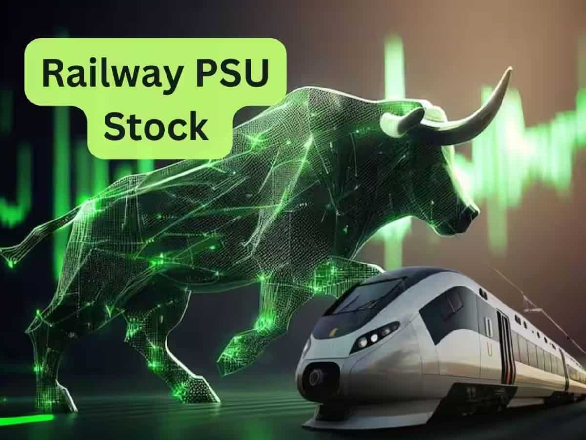 Railway PSU पर ग्लोबल ब्रोकरेज बुलिश, गिरते बाजार में 5% भागा शेयर; मिला ये टारगेट