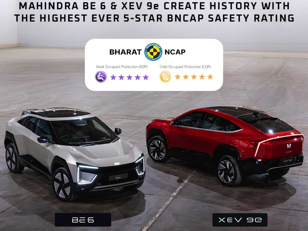 Mahindra मतलब मजबूती! Bharat NCAP टेस्ट में पास हुई कंपनी की दो कार, मिल गई 5-Star रेटिंग