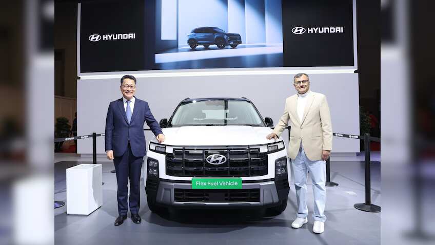 Auto Expo 2025 में Hyundai का कमाल; क्रेटा फ्लेक्स फ्यूल की दिखाई झलक, जानें फायदे 