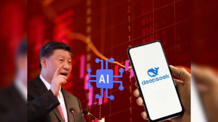 अमेरिका के 500 अरब डॉलर के प्लान पर चीन ने फेरा पानी! Deepseek AI लॉन्च करते ही स्वाहा हो गए 9 लाख करोड़