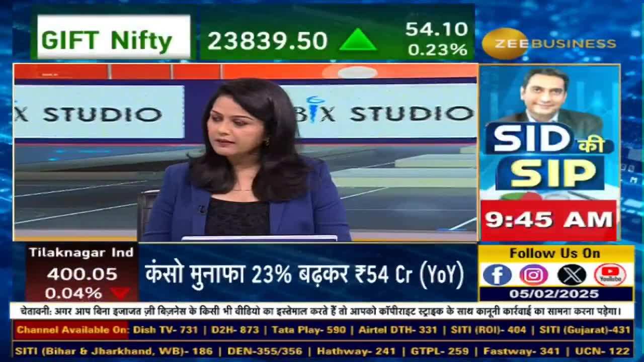 Stock of The Day : आज Anil Singhvi ने दी Tilaknagar Industries में खरीदारी की राय