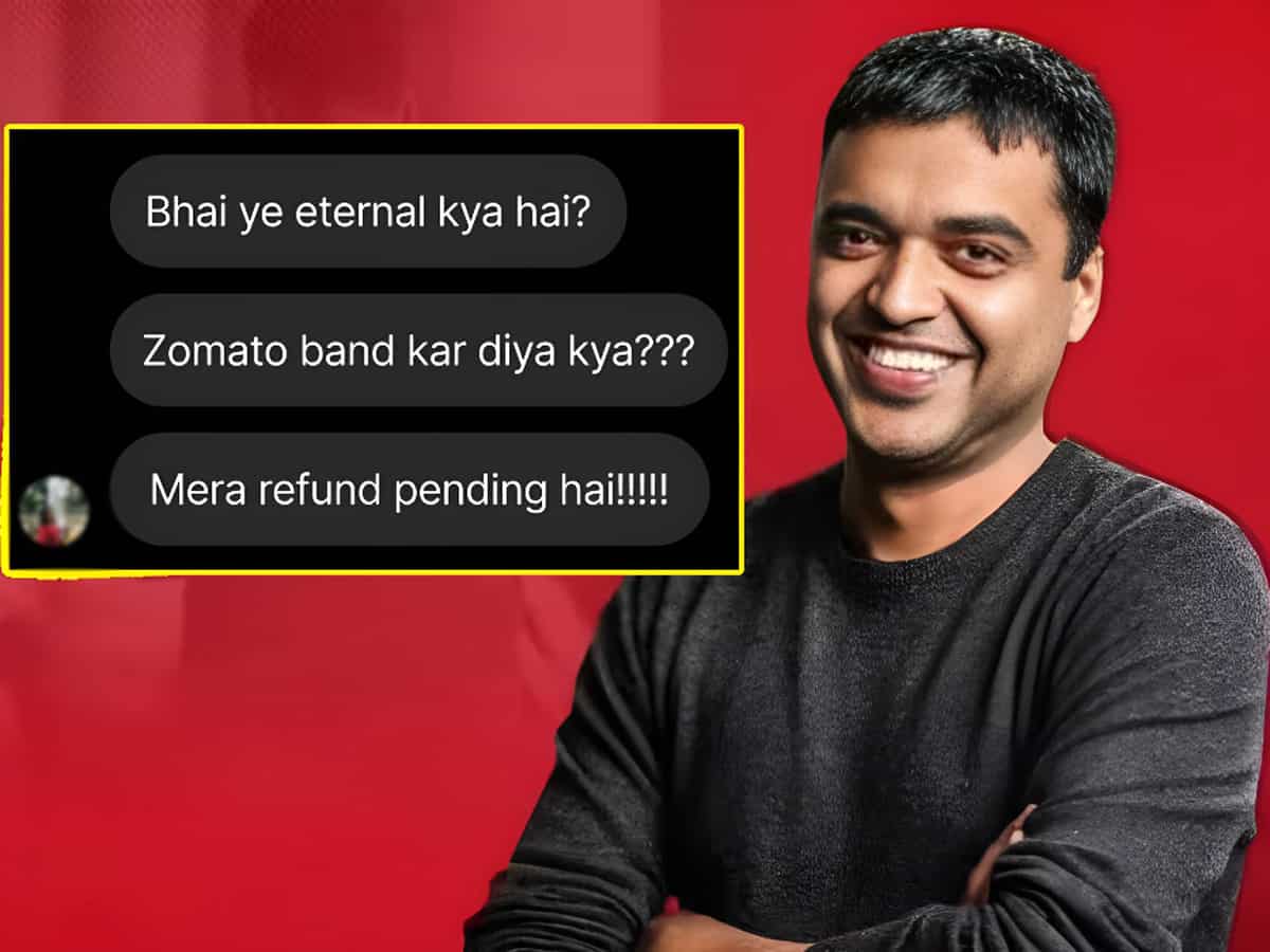 Zomato के Eternal होने पर ग्राहक ने पूछा- ‘भाई ये इटरनल क्या है? जोमैटो को बंद कर दिया? मेरा रिफंड पेंडिंग है’