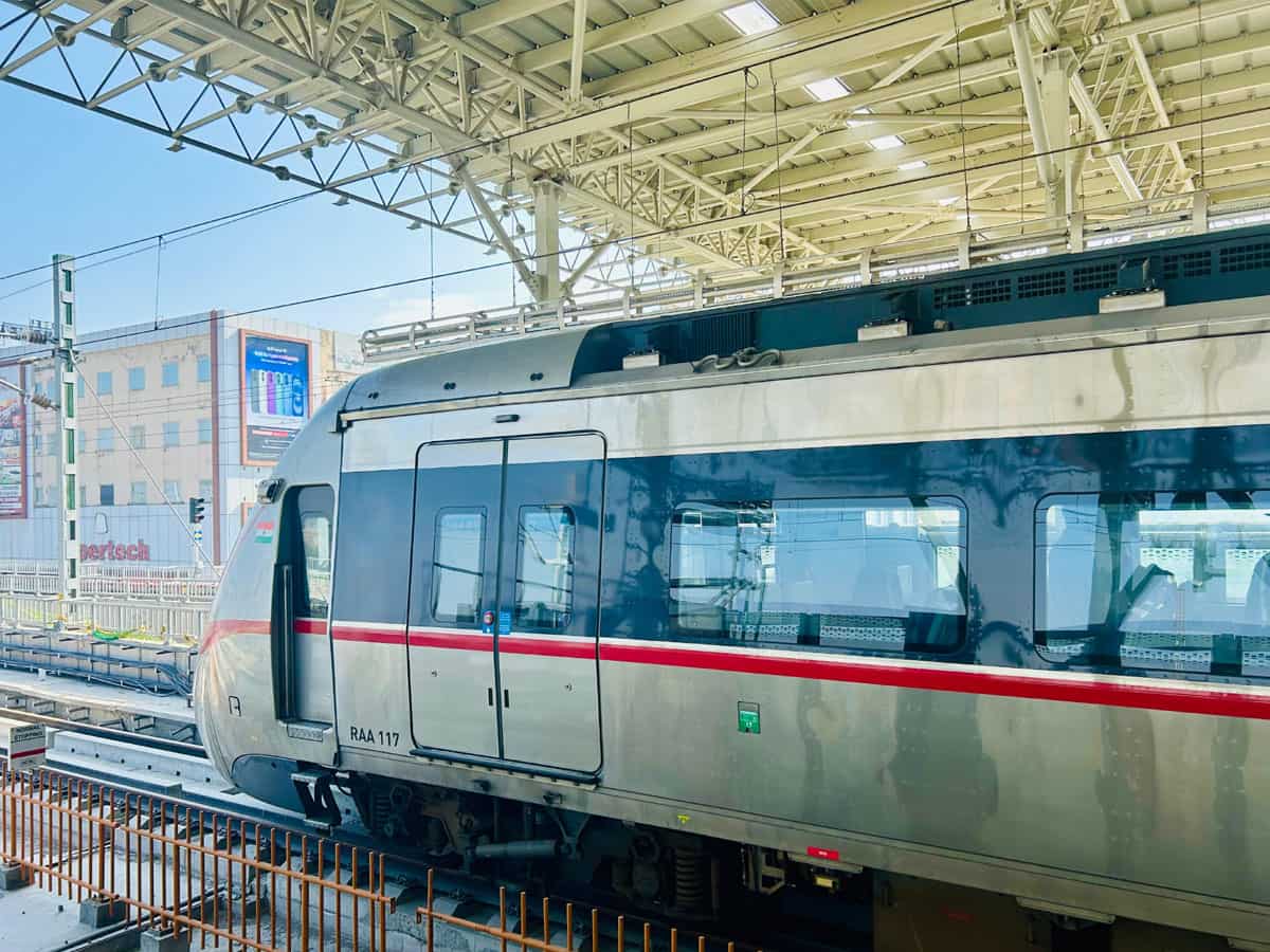 61 किलोमीटर कॉरिडोर, 12 स्टेशन, मेरठ साउथ और शताब्दी नगर के बीच नमो भारत ट्रेन का ट्रायल रन शुरू