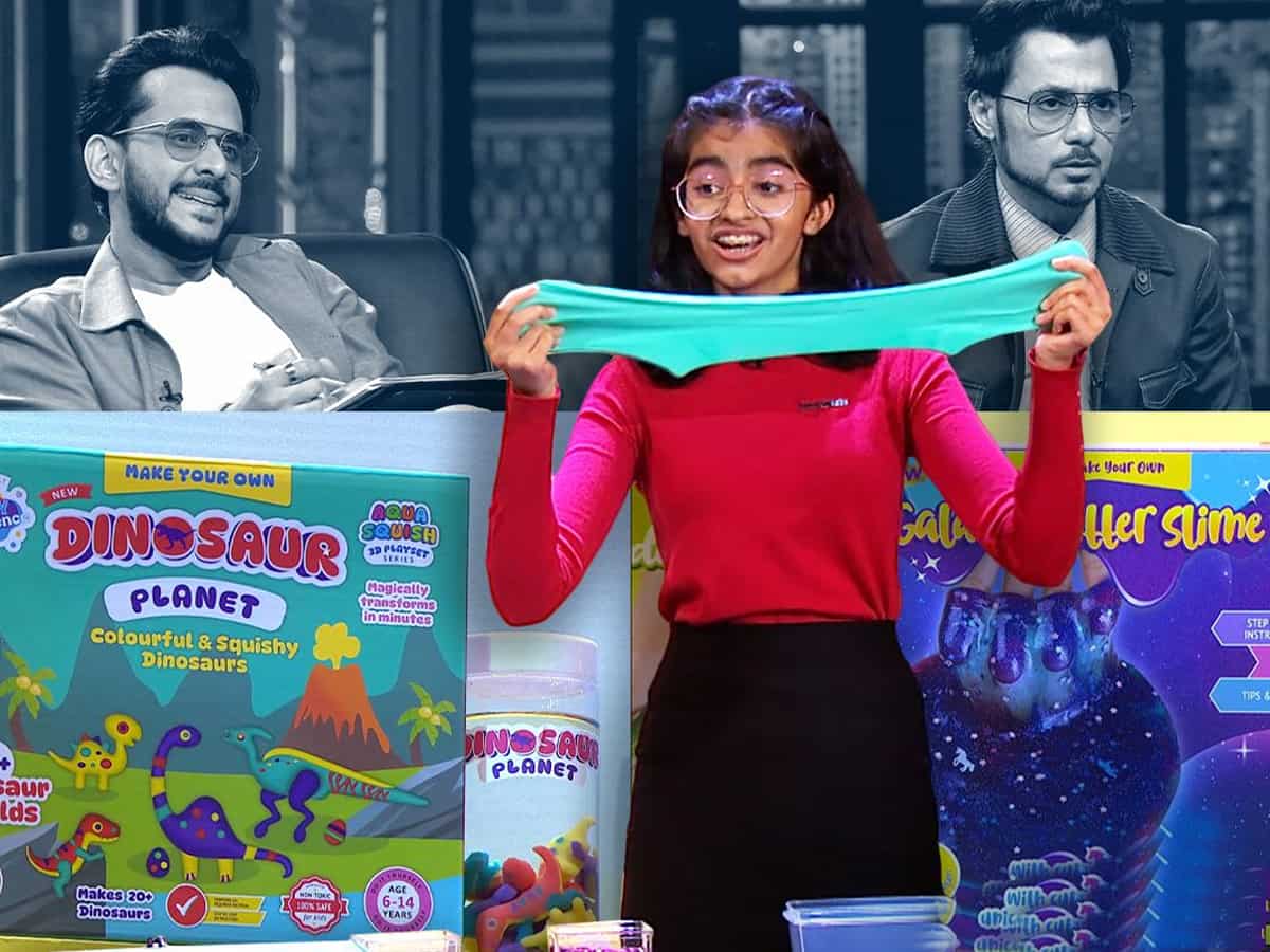 Shark Tank India-4: जब 14 साल की बच्ची ने दिया स्लाइम टॉय DEMO, चमक उठी जजों की आंखें, दे दी ₹66 लाख की फंडिंग