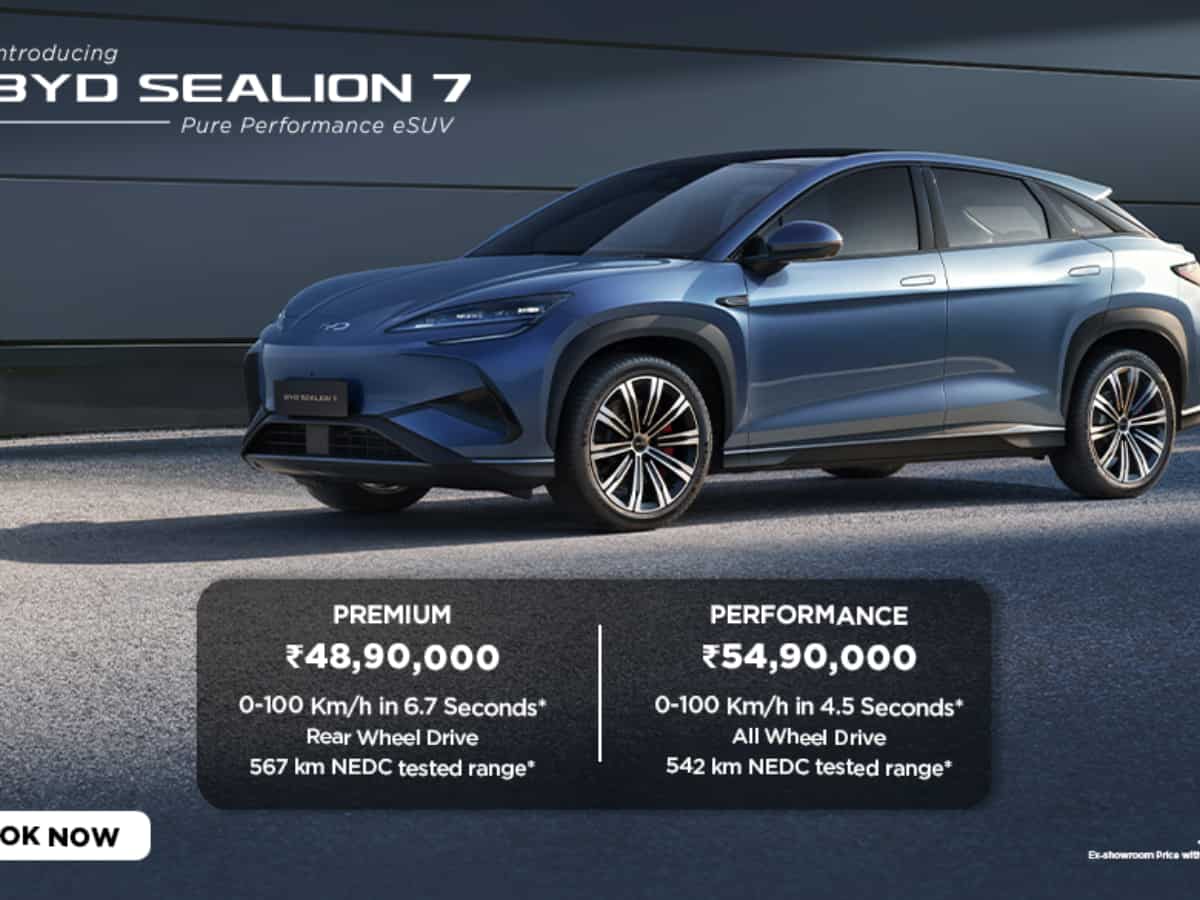 BYD Sealion 7 लॉन्च; कीमत - ₹48.90 लाख से शुरू, महीनेभर में 1000 से ज्यादा यूनिट की बुकिंग