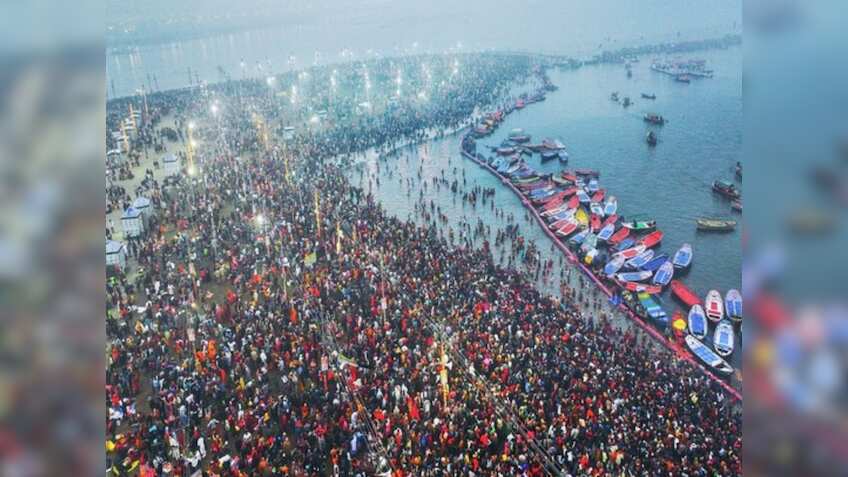 Maha Shivrati पर कुंभ में आखिरी शाही स्‍नान, प्रयागराज में लागू हुआ नो-व्हीकल जोन प्लान 