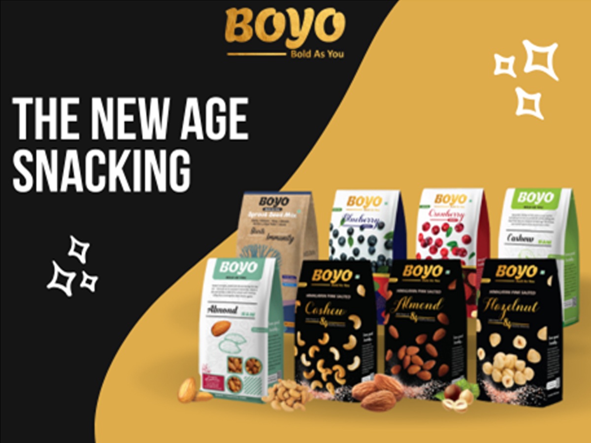 हेल्दी फूड ब्रांड Boyo ने जुटाई Funding, अब तक खोले 25 ऑफलाइन स्टोर, ऑनलाइन बिजनेस में हो चुकी है 1000% ग्रोथ