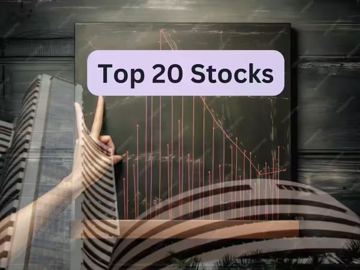 Top 20 Stocks: बाजार में बड़ी गिरावट के संकेत, नोट कर लें BUY-SELL के लिए टॉप शेयरों की लिस्ट
