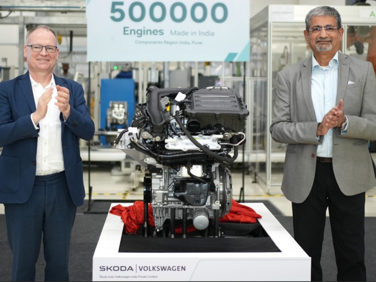 Skoda ऑटो फॉक्सवैगन ने अबतक बना डाले 500000 इंजन; हासिल किया नया मुकाम