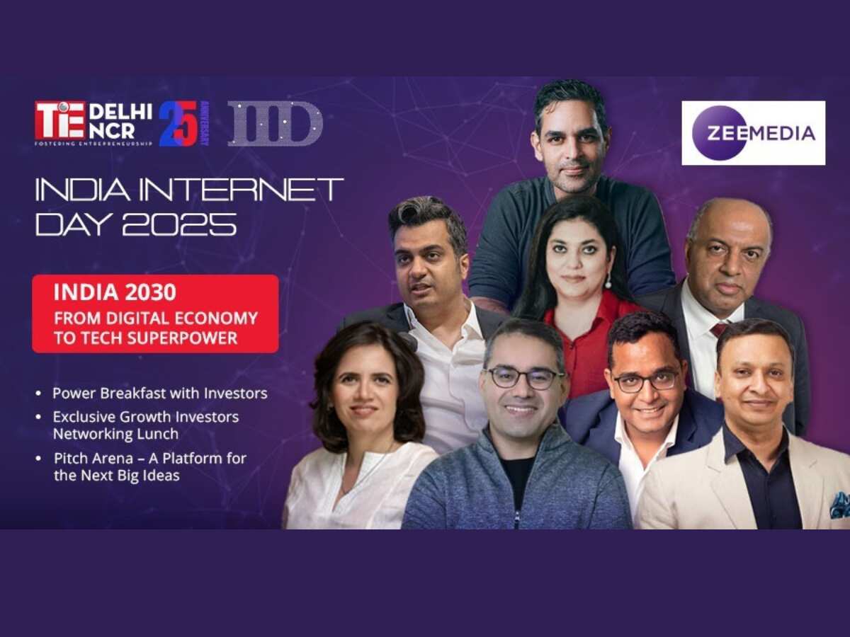 TiE Delhi-NCR का India Internet Day 2025: भारत के $1 ट्रिलियन डिजिटल भविष्य को डिकोड करेगा ये मेगा इवेंट!
