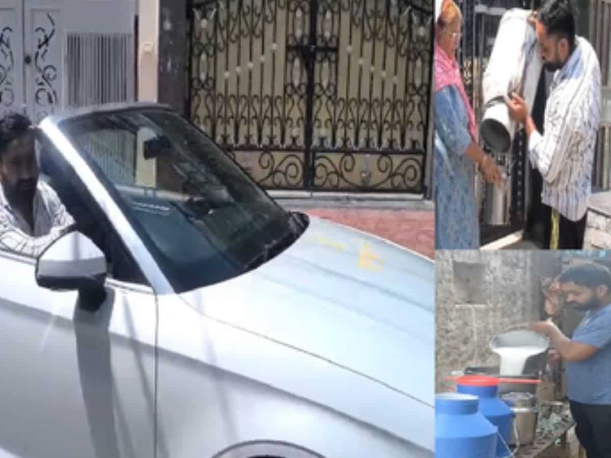 बैंक की नौकरी छोड़ डेयरी बिजनेस में रखा कदम, अब ₹50 लाख की ऑडी कार से घर-घर दूध बेचता है ये शख्स