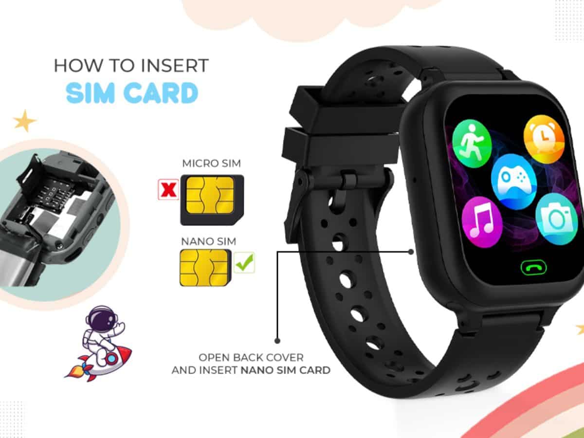 PunnkFunnk Q15 4G Sim Card SmartWatch