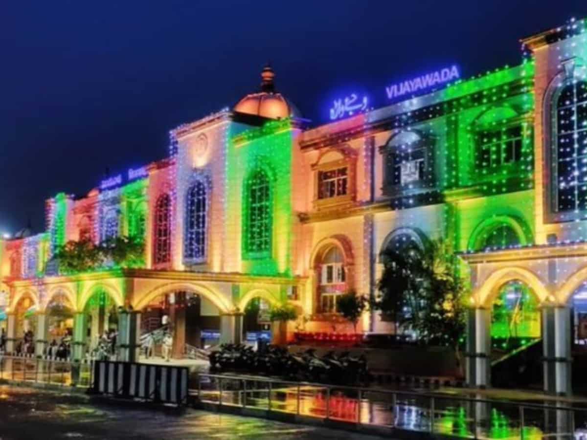 विजयवाड़ा रेलवे स्टेशन, आंध्र प्रदेश