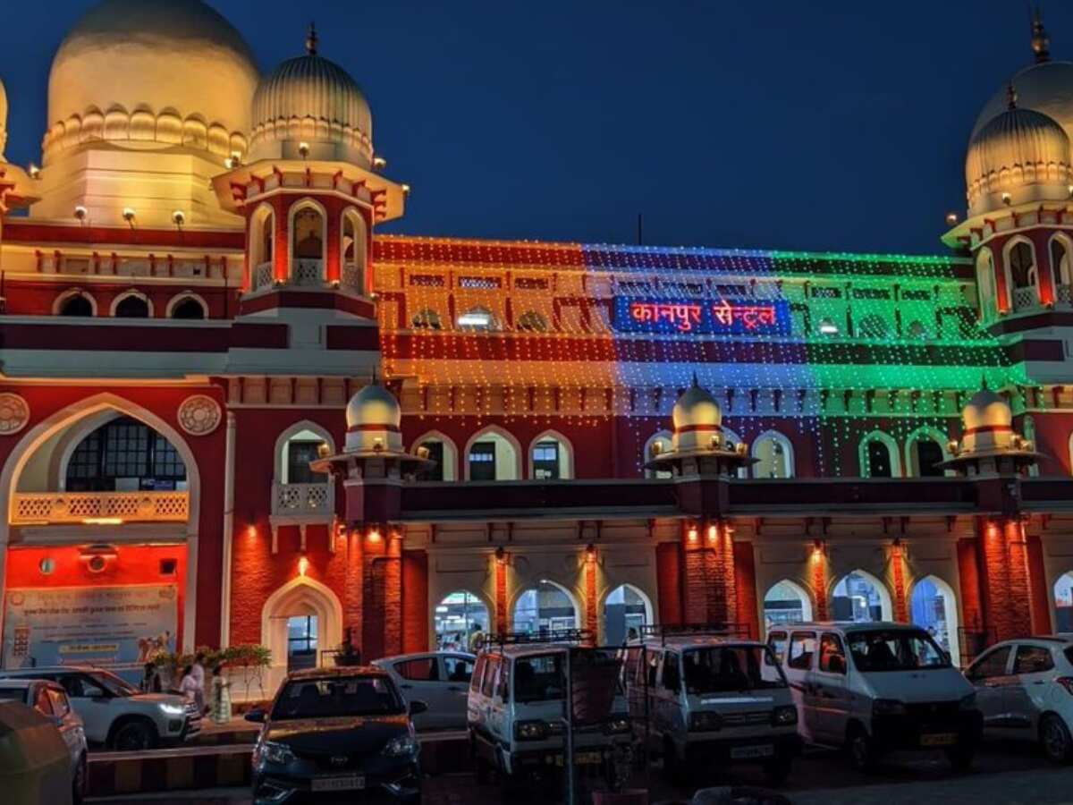 कानपुर सेंट्रल रेलवे स्टेशन, उत्तर प्रदेश