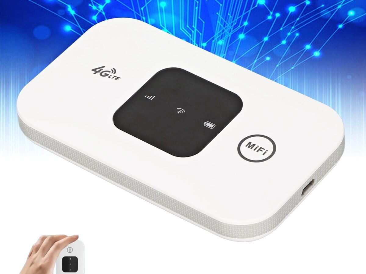 पोर्टेबल वाई-फाई हॉटस्पॉट या ट्रैवल सिम कार्ड