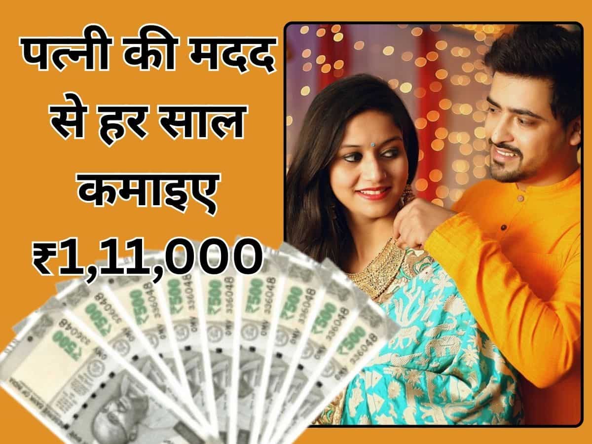 आधा इंडिया नहीं जानता घर बैठे कमाई करने का ये जुगाड़, पत्‍नी की मदद से हर साल ₹1,11,000 की इनकम पक्‍की