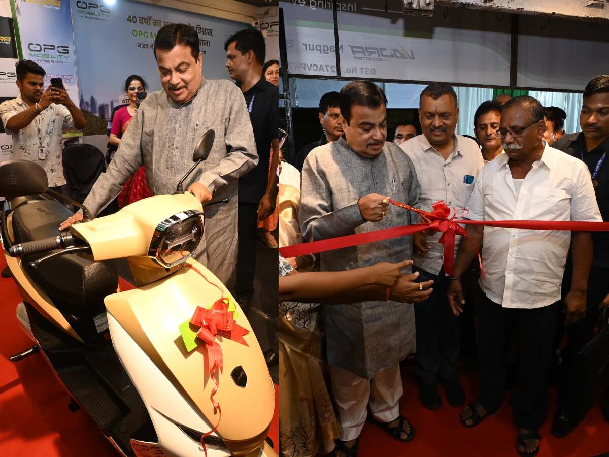 OPG मोबिलिटी ने खोला नया शोरूम, नितिन गडकरी ने किया उद्घाटन