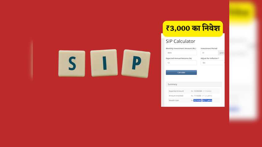 3000 रुपए का कैलकुलेशन