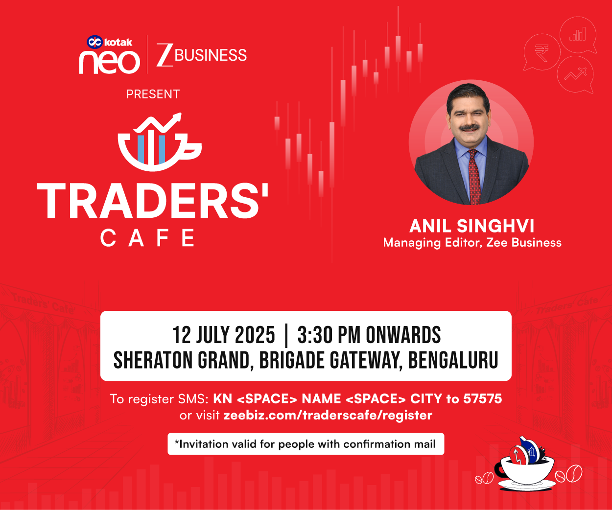 ट्रेडर्स के लिए एक्सक्लूसिव इवेंट: Kotak Neo और Zee Business लेकर आ रहे हैं ‘Traders’ Cafe’, 12 जुलाई को बेंगलुरु में