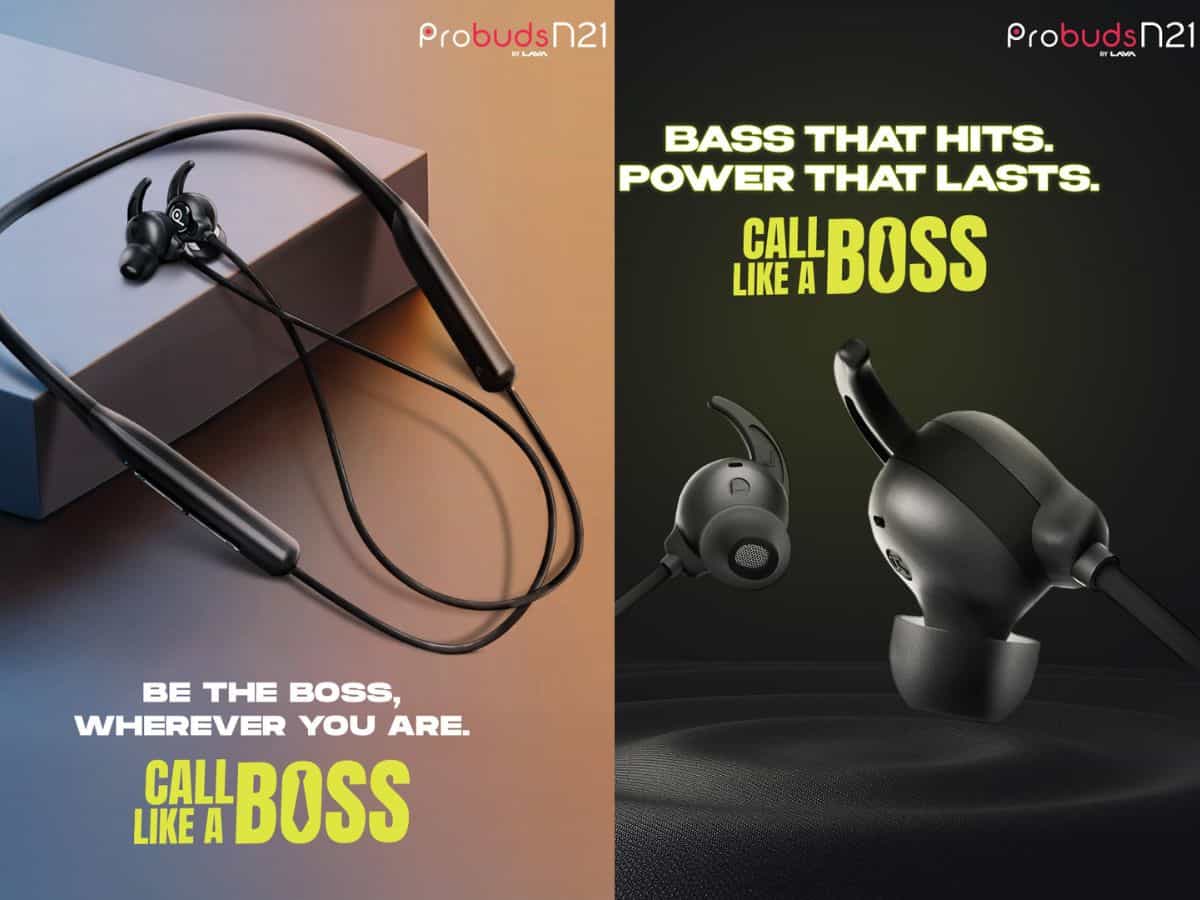 ₹999 में 40 घंटे की बैटरी और दमदार बेस, Lava लेकर आया Probuds N21 नेकबैंड