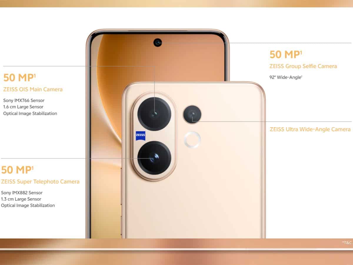 Vivo V60 कैमरा फीचर्स? 