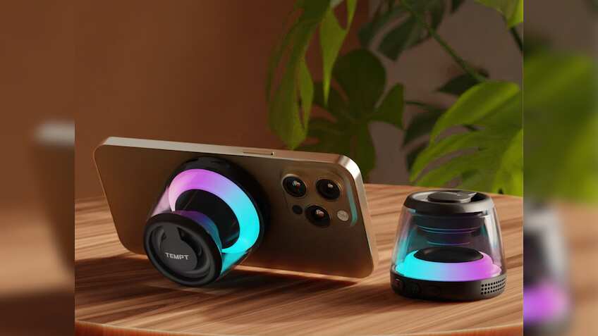 स्पीकर को फोन में लगाकर घूमो! इस छोटू प्रोडक्ट में है RGB लाइट, मैग्नेटिक और TWS का सपोर्ट  कितनी है कीमत?